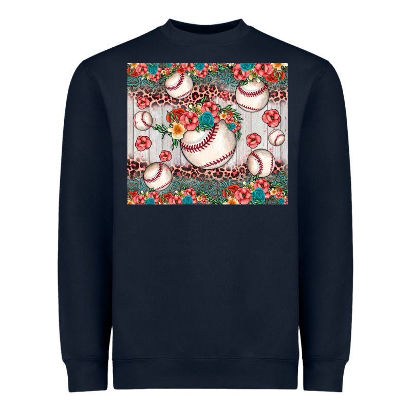 Baseball Leopard Heavyweight Sweatshirt by JahusDesignShop | Teevron