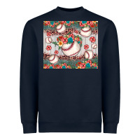 Navy baseball leopard Heavyweight Sweatshirt - JahusDesignShop