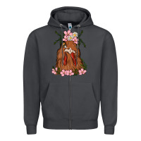 Smoke chicken Zipper Hoodie - MaliasSmallBusiness
