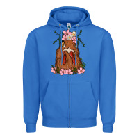 True Royal chicken Zipper Hoodie - MaliasSmallBusiness