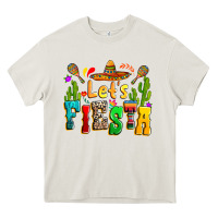 Cream Let's fiesta Heavy Core Tee - RanaPortraitStore