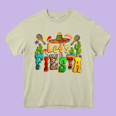 Heavy Core Tee Let's fiesta