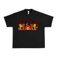 Black firefighter  mom Urban Heavy Tee - AdoDesignShop