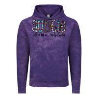 Cloud Purple auntie  like a mom, only cooler Vintage Hoodie - CowhideDigitalArt