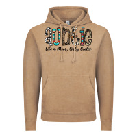 Vintage Coffee auntie  like a mom, only cooler Vintage Hoodie - CowhideDigitalArt