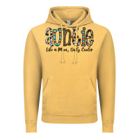 Vintage Mustard auntie  like a mom, only cooler Vintage Hoodie - CowhideDigitalArt