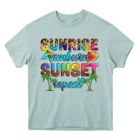 Arona sunrise sunburn sunset repeat Heavy Core Tee - Artiststas