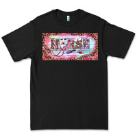 Black Valentine's Day Nurse Premium Tee - RanaPortraitStore