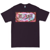 Plum Valentine's Day Nurse Premium Tee - RanaPortraitStore