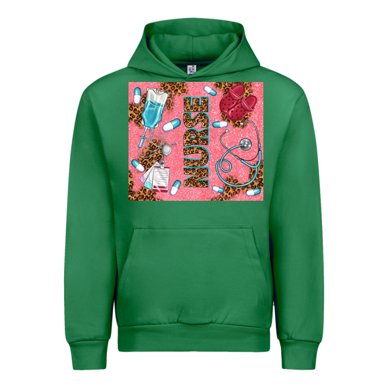 Pink Glitter Nurse Urban Hoodie by TumblerDesignByShophia | Teevron