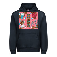 Navy pink glitter nurse Urban Hoodie - TumblerDesignByShophia
