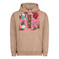 Pigment Burro pink glitter nurse Urban Hoodie - TumblerDesignByShophia