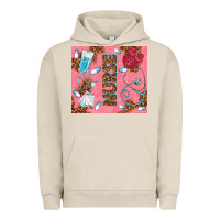 Pigment French Oak pink glitter nurse Urban Hoodie - TumblerDesignByShophia