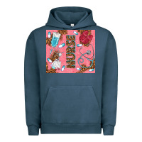 Pigment Midnight Navy pink glitter nurse Urban Hoodie - TumblerDesignByShophia