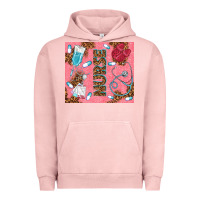 Pigment Salmon pink glitter nurse Urban Hoodie - TumblerDesignByShophia