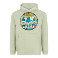Matcha Winter Gnomies Ornament Heavyweight Hoodie - BundleAndBundleShop