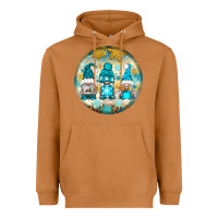 Meerkat Winter Gnomies Ornament Heavyweight Hoodie - BundleAndBundleShop