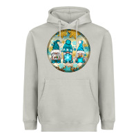 Moon Dust Winter Gnomies Ornament Heavyweight Hoodie - BundleAndBundleShop