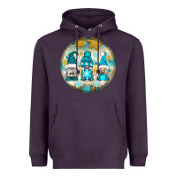 Winter Gnomies Ornament Heavyweight Hoodie | Teevron
