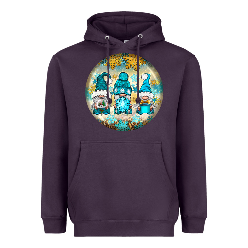 Winter Gnomies Ornament Heavyweight Hoodie by BundleAndBundleShop | Teevron
