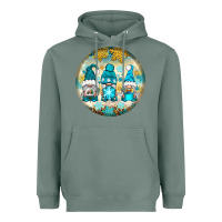 Sage Winter Gnomies Ornament Heavyweight Hoodie - BundleAndBundleShop
