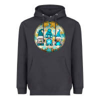 Smoke Winter Gnomies Ornament Heavyweight Hoodie - BundleAndBundleShop