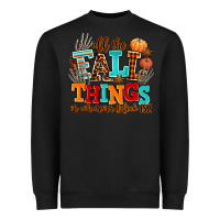 Black all the fall thıngs or whatever Heavyweight Sweatshirt - AdoDesignShop