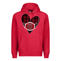 Cardinal Can't mask my love for you Premium Hoodie - Bettercallsaul