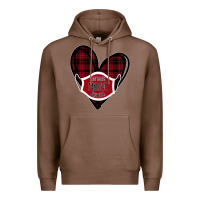 Chestnut Can't mask my love for you Premium Hoodie - Bettercallsaul