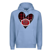 Colony Blue Can't mask my love for you Premium Hoodie - Bettercallsaul