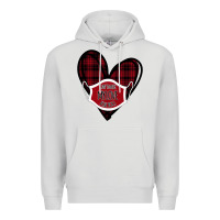 Dove Grey Can't mask my love for you Premium Hoodie - Bettercallsaul