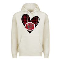 Oatmeal Heather Can't mask my love for you Premium Hoodie - Bettercallsaul