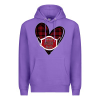 Purple Can't mask my love for you Premium Hoodie - Bettercallsaul
