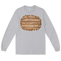Moon Dust wood and leopard background 3200x2400 Long Sleeve Tee - AdoDesignShop
