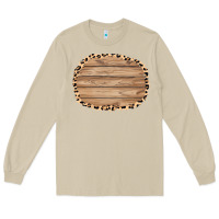 Mushroom wood and leopard background 3200x2400 Long Sleeve Tee - AdoDesignShop