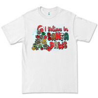 White i believe in santa paws Premium Tee - Zillion Design Studio