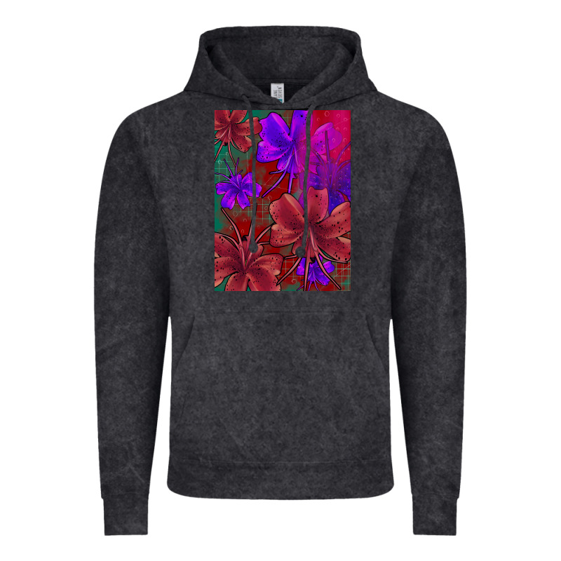 Floral Pattern Vintage Hoodie by JahusDesignShop | Teevron