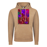 Vintage Coffee floral pattern Vintage Hoodie - JahusDesignShop