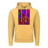 Vintage Mustard floral pattern Vintage Hoodie - JahusDesignShop