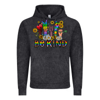 Vintage Black be kind Vintage Hoodie - CowhideDigitalArt