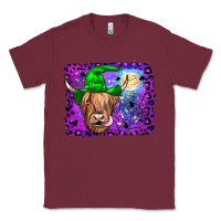 Burgundy highland cow halloween Classic Tee - JahusDesignShop