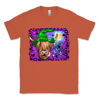 Copper highland cow halloween Classic Tee - JahusDesignShop