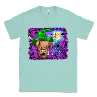Seafoam highland cow halloween Classic Tee - JahusDesignShop