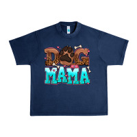 Navy dog mama Urban Heavy Tee - AdoDesignShop