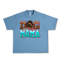 Pebble Blue dog mama Urban Heavy Tee - AdoDesignShop