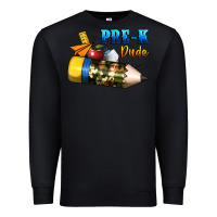 Black pre k dude Premium Sweatshirt - BundleAndBundleShop