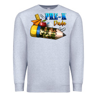 Heather Grey pre k dude Premium Sweatshirt - BundleAndBundleShop