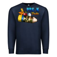 Navy pre k dude Premium Sweatshirt - BundleAndBundleShop