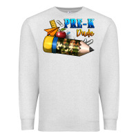 Oatmeal Heather pre k dude Premium Sweatshirt - BundleAndBundleShop