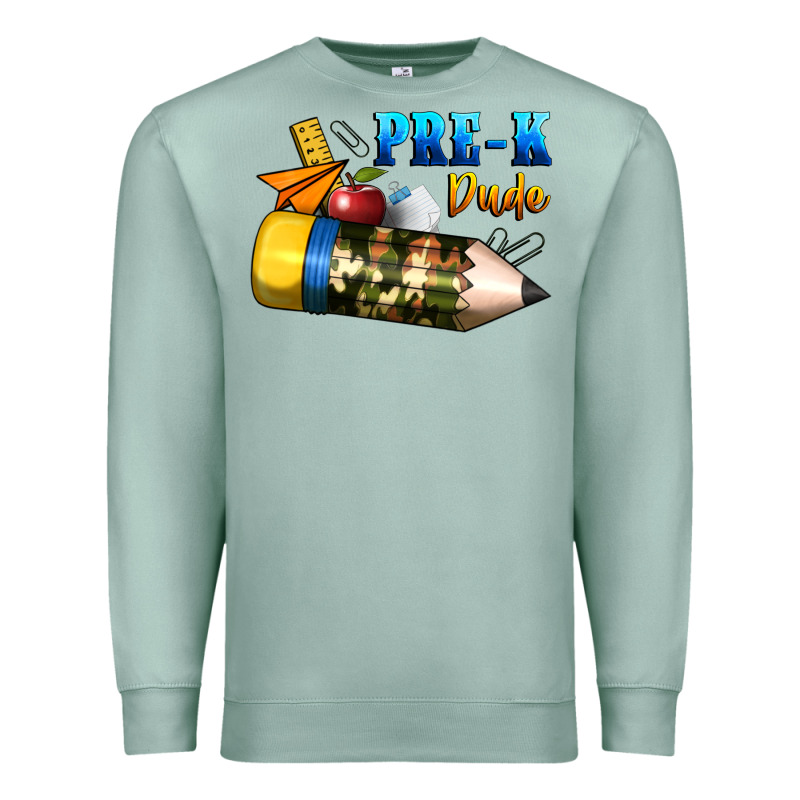 Pre K Dude Premium Sweatshirt by BundleAndBundleShop | Teevron